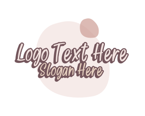 Fun - Quirky Paint Wordmark logo design