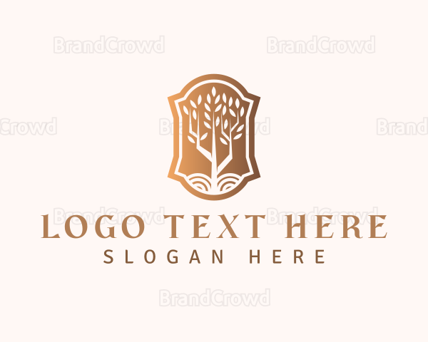 Elegant Tree Landscaping Logo