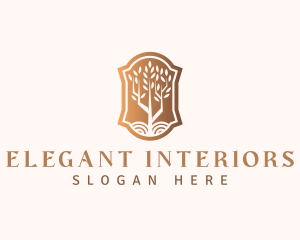 Elegant Tree Landscaping logo design