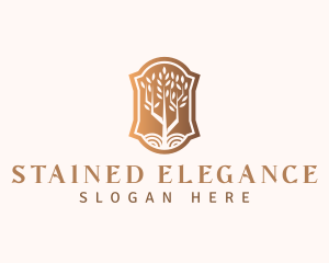 Elegant Tree Landscaping logo design