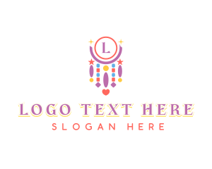 Jewelry - Accessory Beads Charm logo design