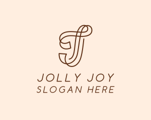 Fashion Boutique Letter J logo design