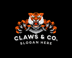 Tiger Claw Gaming logo design