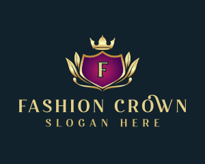 Elegant Ornamental Crest logo design