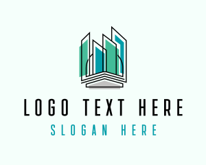 Industrial - Real Estate Abstract logo design