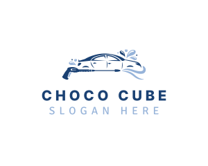 Cleaning - Pressure Washing Car Cleaning logo design