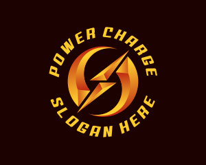 Lightning Electric Power logo design