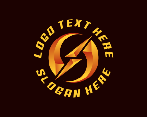 Flash - Lightning Electric Power logo design