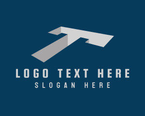Service - 3D Letter T logo design