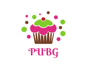 Cupcake Bakery Pastry  Logo