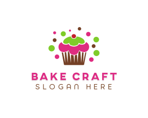 Cupcake Bakery Pastry  logo design