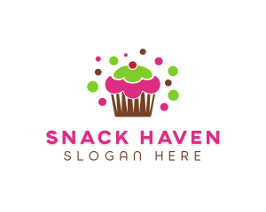 Cupcake Bakery Pastry  logo design