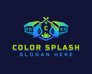 Pressure Washing Residential logo design