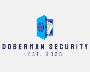 Secured Document Vault  logo design