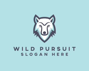 Wild Canine Wolf logo design