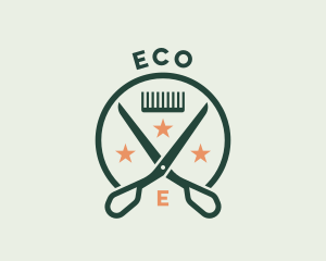 Hairstyling Grooming Barber Logo
