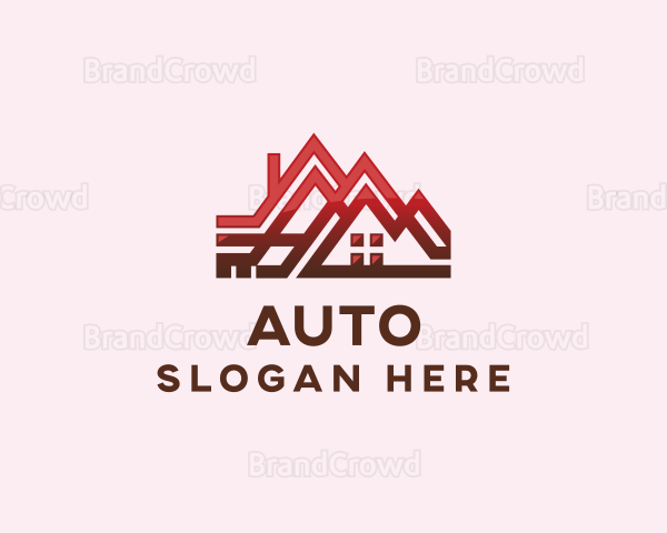 Roofing Contractor Builder Logo