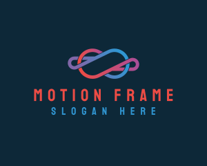 Startup Motion Loop logo design