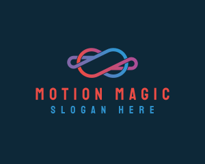 Startup Motion Loop logo design