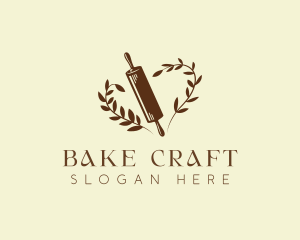 Baking Rolling Pin  logo design