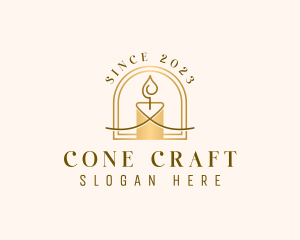 Scented Candle Light logo design