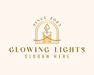 Scented Candle Light logo design