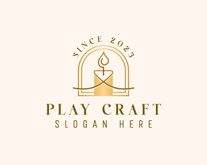 Scented Candle Light logo design