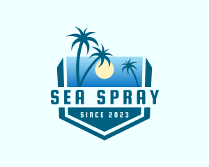 Tropical Summer Resort logo design