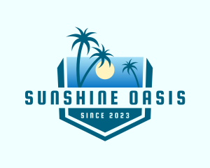 Tropical Summer Resort logo design