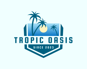 Tropical Summer Resort logo design