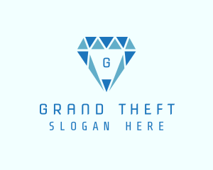 Blue Diamond Jewel Logo