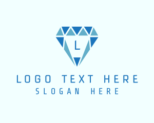 Blue Diamond Jewel Logo