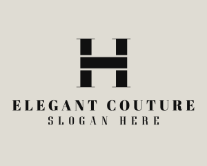 Couture - Couture Fashion Letter H logo design