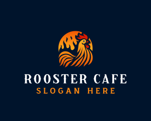 Rooster Roast Chicken logo design