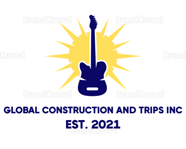 Sunny Electric Guitar Logo