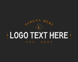 Signature - Retro Hipster Designer logo design
