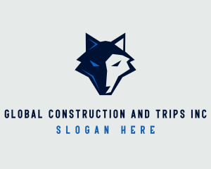 Alpha - Wolf Wildlife Animal logo design