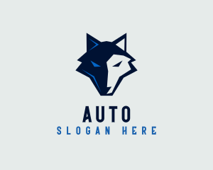 Hunting - Wolf Wildlife Animal logo design