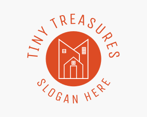 Tiny House Real Estate Broker  logo design