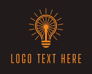 Light - Electrical Light Bulb logo design