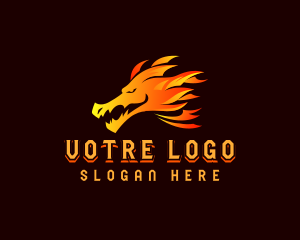 Fiction - Gaming Dragon Esports logo design