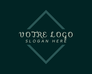 Cosmetology - Feminine Script Boutique logo design