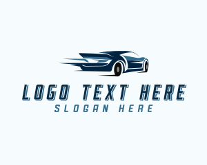 Fast - Car Race Motorsport logo design