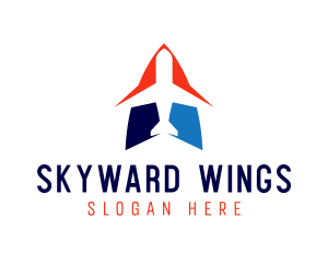 Aeroplane - Shipping Logistics Airplane logo design