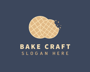 Waffle Food Bakeshop logo design