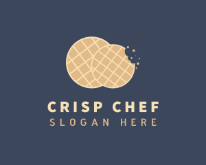 Waffle Food Bakeshop logo design