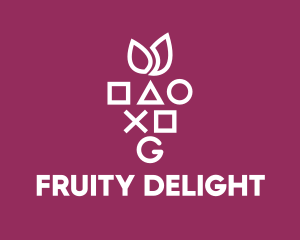 Fruity - Gaming Symbols Berry logo design