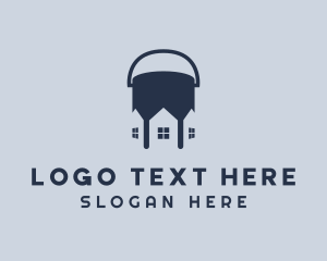 Property Developer - Paint Bucket Homes logo design