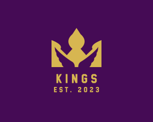 Royal Crown Wings logo design