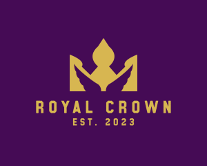 Royal Crown Wings logo design